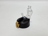 Otomatik Pipetli Su Matarası Yedek Kapağı 57mm Siyah-Sarı - 5