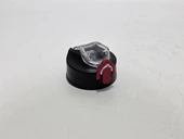 Otomatik Pipetli Su Matarası Yedek Kapağı 57mm Siyah-Kırmızı - 2