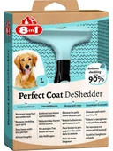8in1 Perfect Coat DeShedder Furminator Büyük Irk Köpek Tarağı-L - 1