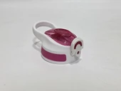 Otomatik Pipetli Su Matarası Yedek Kapağı 65mm Pembe-Beyaz thumbnail 2