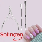 Solingen 3'lü Manikür Seti Paslanmaz Çelik - 1
