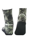 APNEA 5mm Kamuflaj Neopren Dalış Çorabı - 2
