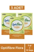 Opti Fibre Flora 5 gr x 10 Saşe 3 Adet - 1