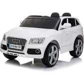 BABYHOPE 437 Q-SUV JEEP 12V AKÜLÜ ARABA BEYAZ - 1