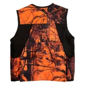 HAKİ TURUNCU KAMUFLAJ AVCI YELEĞİ YEL27173HT - 4