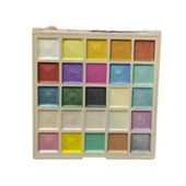 Craft And Arts Profesyonel Sulu Boya Seti 25 Renk Metalik 51013862 thumbnail 2