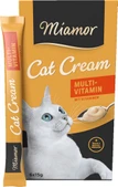 Mıamor Cream Multi Vitamin Kedi Ödülü 6x15 G - 1
