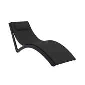 Omnipazar TRK-087 Siesta Minderli Yastıklı Lüks Ergonomik Slim Şezlong - 1