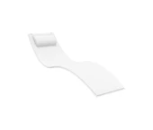 Omnipazar TRK-087 Siesta Minderli Yastıklı Lüks Ergonomik Slim Şezlong - 10