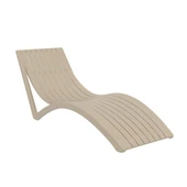 Omnipazar TRK-087 Siesta Minderli Yastıklı Lüks Ergonomik Slim Şezlong - 12