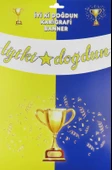 FLAMA KALİGRAFİ YAZI İYİKİ DOĞDUN FUTBOL 1 ADET - 2
