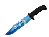 Ayyıldız Mf013bl Mavi Av Bıçağı 31cm - Testere Detaylı Bıçak, Kılıflı, Plastik Sap - 1