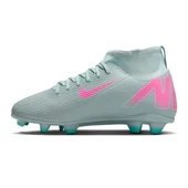 Nike Mercurial Jr Superfly 10 Club Fg/Mg Çocuk Mavi Futbol Krampon FQ8318-301 - 1