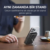 Bix PB105 Siyah 10000 mAh Hızlı Şarj Destekli - Kablosuz - LED Göstergeli Powerbank - 6