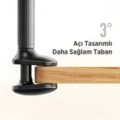 Bix Saiji Ivy 4 Telefon Tutucu 360° Derece Dönebilen, Ayarlanabilir ve Dayanıklı 4.7-7″ Inç Esnek Kollu Flexible Akrobat Telefon Tutucu - 3