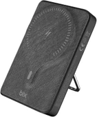 Bix PB105 Siyah 10000 mAh Hızlı Şarj Destekli - Kablosuz - LED Göstergeli Powerbank - 1