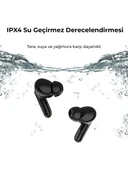 Bix BXTW1 Soundcraft TWS ANC Aktif Gürültü Önleyici Bluetooth 5.2 Ipx4 Kulak İçi Kulaklık Siyah - 2
