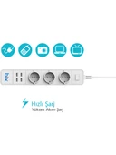 Bix Bp-01 Wifi Akım Korumalı Hızlı Şarj Özellikli Akıllı Priz - 2