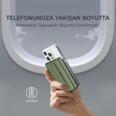 Bix PB105 Yeşil 10000 mAh Hızlı Şarj Destekli - Kablosuz - LED Göstergeli Powerbank - 7