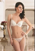 Monalisa Home 4455 Sütyen Takım 90 B- Beyaz - 1