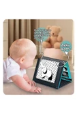DIYTOY Tummy Time Aynalı Zeka Kartları-eğitici Kartlar - 3