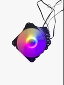 Gameforce Middle 4x120mm Kumandasız RGB Işıklı Sessiz Kasa Fanı - 1