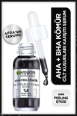 GarnIer Aha Bha Cilt Kusurları Karşıtı Siyah Serum %4 (Niasinamid) (AHA Peeling Etkisi) (BHA-Salisilik Asit) 30ml - 7