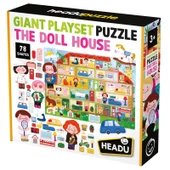 GIANT PLAYSET PUZZLE THE DOLL HOUSE - 1