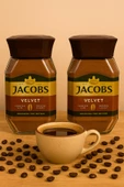 Jacobs Velvet %100 Çözünebilir Kahve 95 gr x 2 Adet - 1
