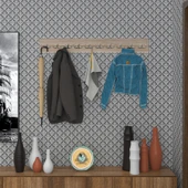 Kenzlife askılık tokadi mat cordoba renk suntalam 10 adet metal krom renk portmanto thumbnail 1