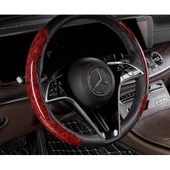 Ahşap Tasarımlı Direksiyon Simidi Koruma Kılıfı 2 li - 4