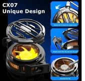 CX07 Memo Telefon Soğutucu Kablolu Rgb Fan Manyetik Mıknatıslı Magsafe Destekli Ultra Güçlü - 3