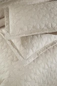 Lena Kapitoneli Çift Kişilik Yatak Örtüsü 230x240 Bej thumbnail 5
