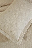 Lena Kapitoneli Çift Kişilik Yatak Örtüsü 230x240 Bej thumbnail 3