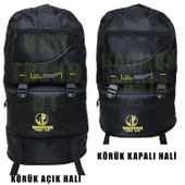 Sırt Çantası,Dağcı Sırt Çantası,60 Litre Hacim,(Siyah) - 5