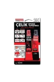 Vodaband 20ML+20ML Çelik Epoksi Yapıştırıcı Siyah+Beyaz(Reçine+Sertleştirici) - 1