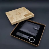 Siyah Cüzdan Ve Anahtarlık - 1