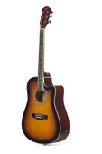 Zoppran Aczp150Sb Sunburst Elektro Akustik Gitar - 1