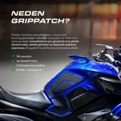 Honda NC750 2016-2020 ile Uyumlu Kaydırmaz 6D Karbon 11 Parça Tank Pad Seti GC60 - 7