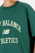 New Balance Lifestyle WNT1402-GRN Yeşil Kadın Tişört - 4