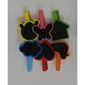 Desenli Notlu Mandal (6 lı Set-10 Paket) - 1