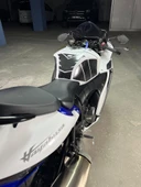 Suzuki Hayabusa 2024 ile Uyumlu Kaydırmaz 6D Karbon 25 Parça Tank Pad Seti GC57 - 4
