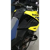 Suzuki V-STROM 1050 2025 ile Uyumlu Kaydırmaz 6D Karbon 19 Parça Tank Pad Seti GC55 - 12