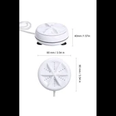 Mini Portatif Çamaşır Makinesi Taşınabilir - 3