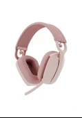 Logitech Zone Vibe 100 Kablosuz Kulak Üstü Kulaklık Pembe - 1