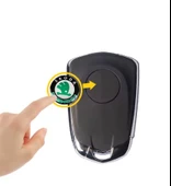 Skoda Octavia Kodiaq Fabia Superb Kamiq Karoq Kumanda Logo Yeti 14 mm 4 ADET thumbnail 1