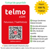TELMO eSIM Türkiye’de Geçerli Dijital Hat - 1