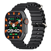 Hytech W69 Watch IOS Ve Android Uyumlu Mactive 2.05 İnç Geniş Ekranlı Siyah Akıllı Saat - 1
