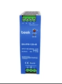 Endüstriyel 120W Watt AC <-> DC Güç Kaynağı, DIN-Ray Montajına Uygun, 48V/2.5A çıkışlar<br>
Industrial 120W-Watt AC to DC Power Supply, DIN-Rail Mount, 48V/2.5A outputs - 1