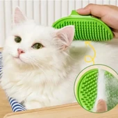 Evcil Hayvan Silikon Tüy Toplama Yıkama Fırçası - 1